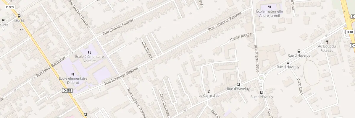 Plan du 30 Rue Scheurer Kestner à Denain
