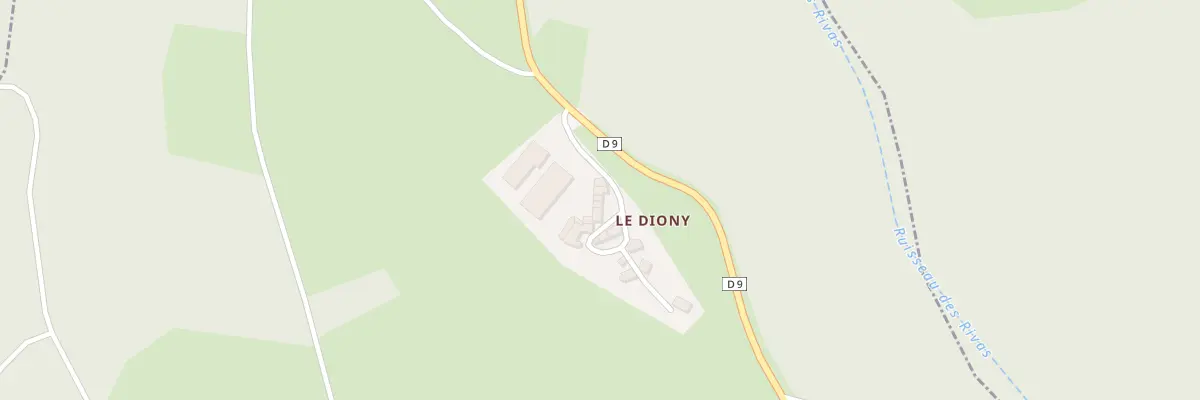 Plan du 5123 Diony à Sugères