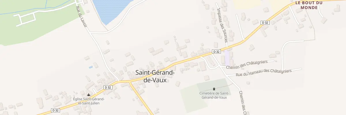Plan du 18 Rue des Acacias à Saint-Gérand-de-Vaux