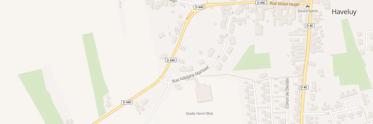 Plan du 3 Rue Adolphe Marissel à Haveluy