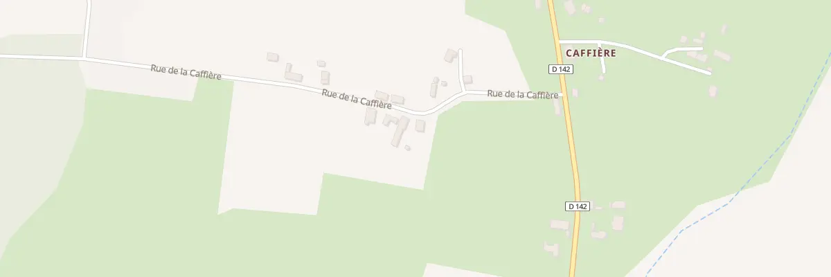 Plan du 175 Rue de Caffière à Marcenat
