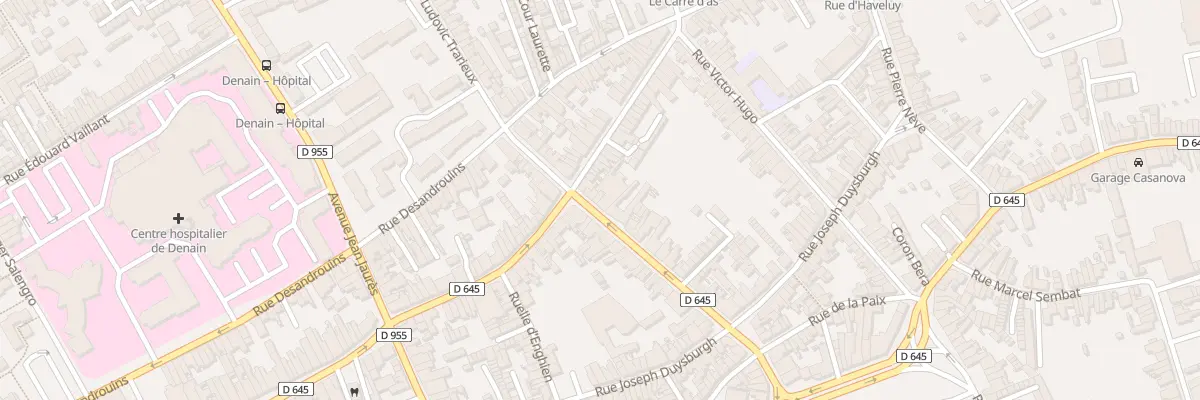 Plan du 46 Rue Ludovic Trarieux à Denain