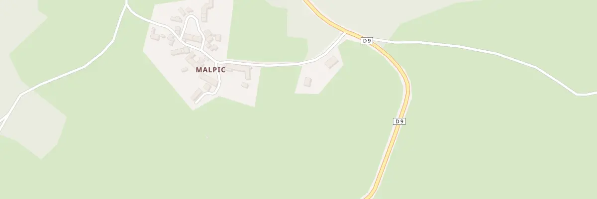 Plan du 3 Malpic à Sugères