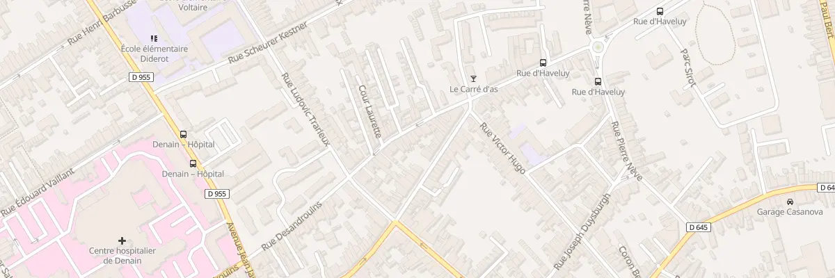 Plan du 676 Rue Désandrouins à Denain