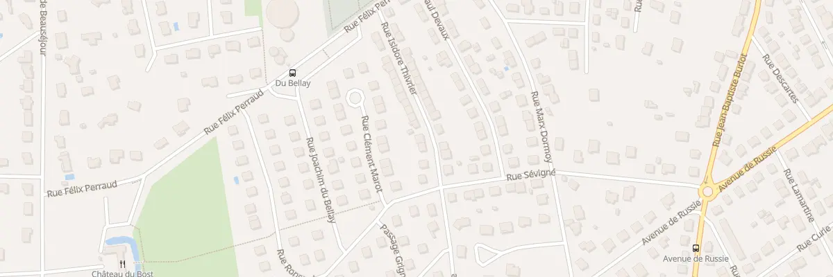 Plan du 26 Rue Isidore Thivrier à Bellerive-sur-Allier