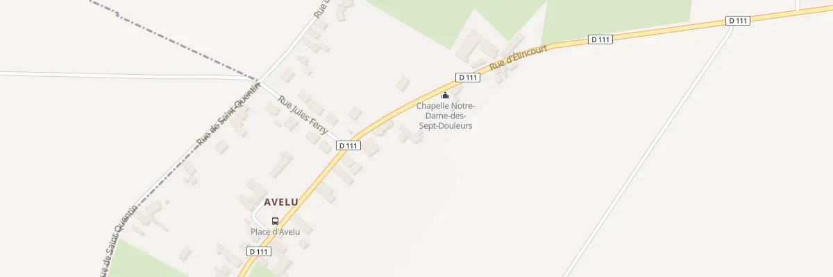 Plan du 5 Rue d’Elincourt à Maretz