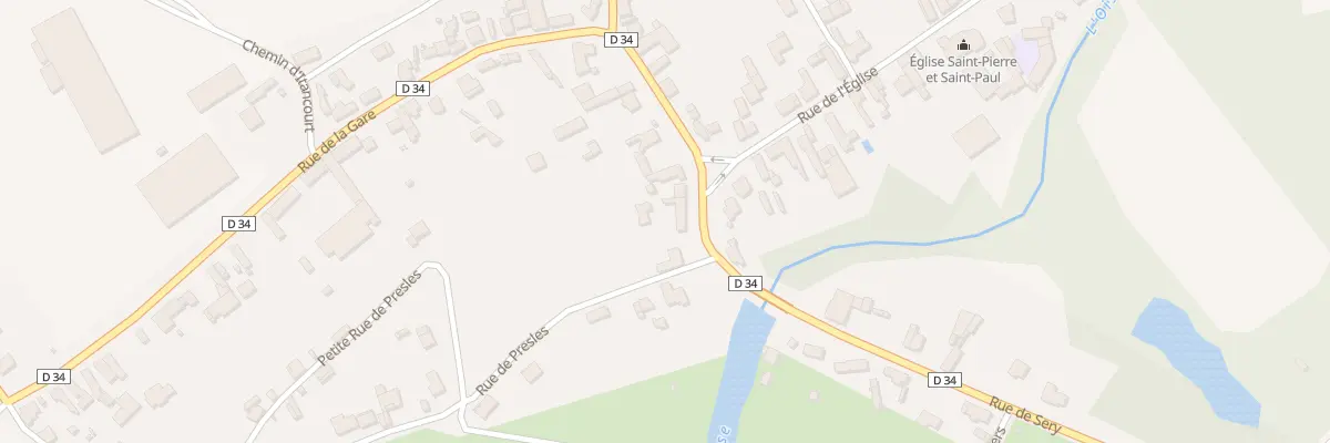 Plan du 3 Rue du Souvenir à Mézières-sur-Oise