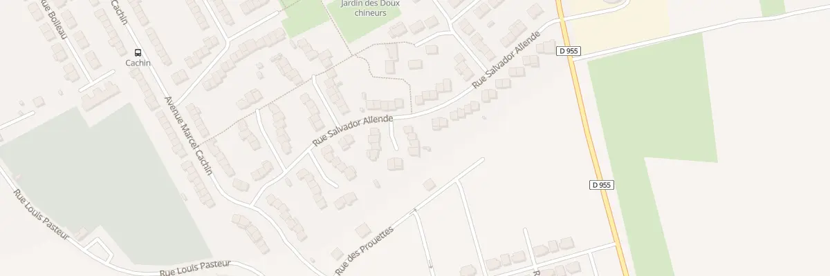 Plan du 48 Rue Salvador Allende à Douchy-les-Mines