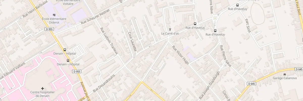 Plan du 680 Rue Désandrouins à Denain