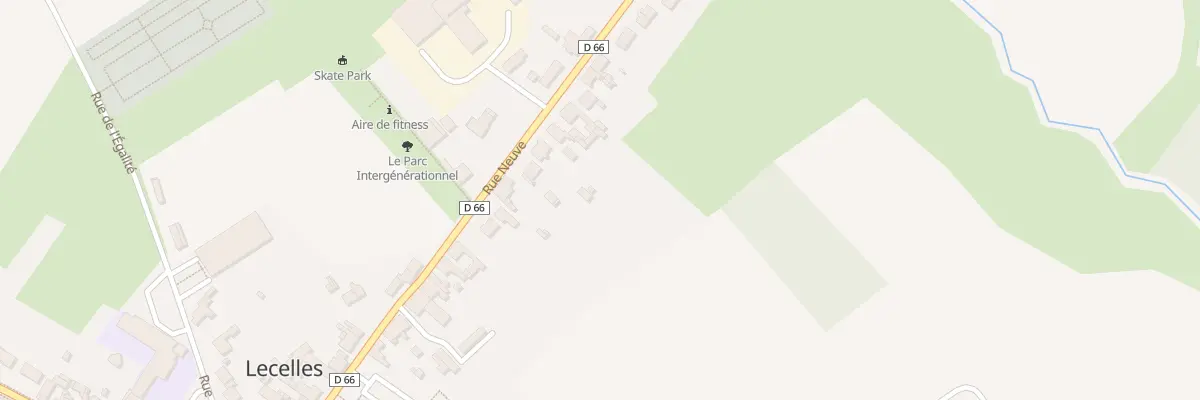 Plan du 547 Rue Neuve à Lecelles