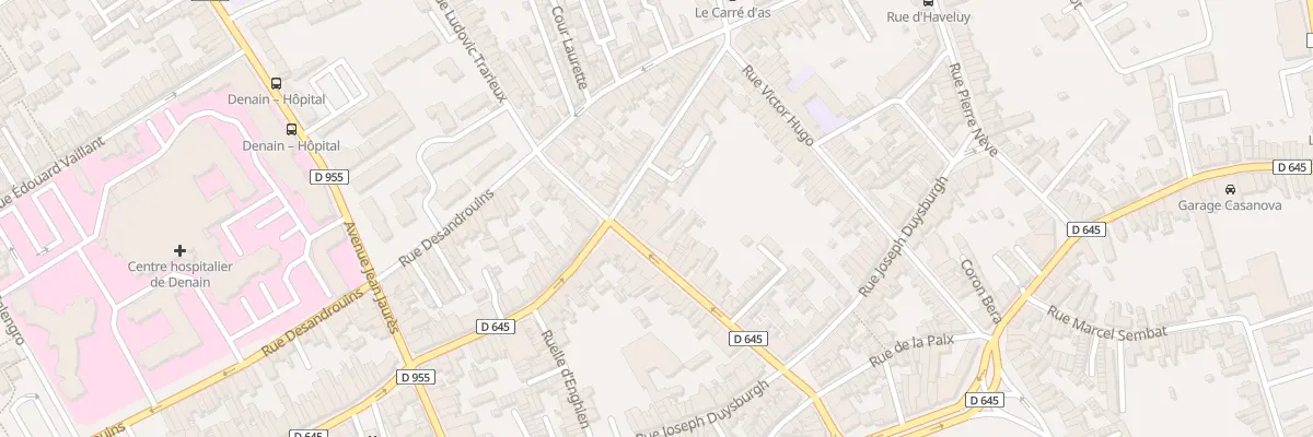 Plan du 42 Rue Ludovic Trarieux à Denain