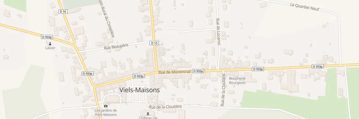 Plan du 11 Rue de Montmirail à Viels-Maisons