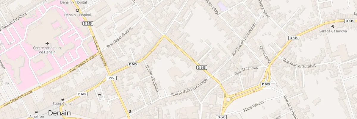 Plan du 35 Rue Ludovic Trarieux à Denain