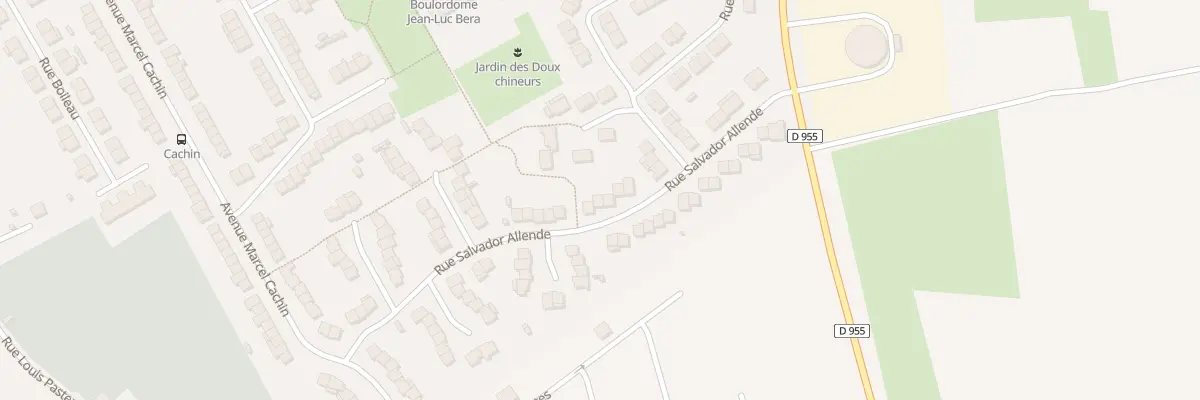 Plan du 85 Rue Salvador Allende à Douchy-les-Mines