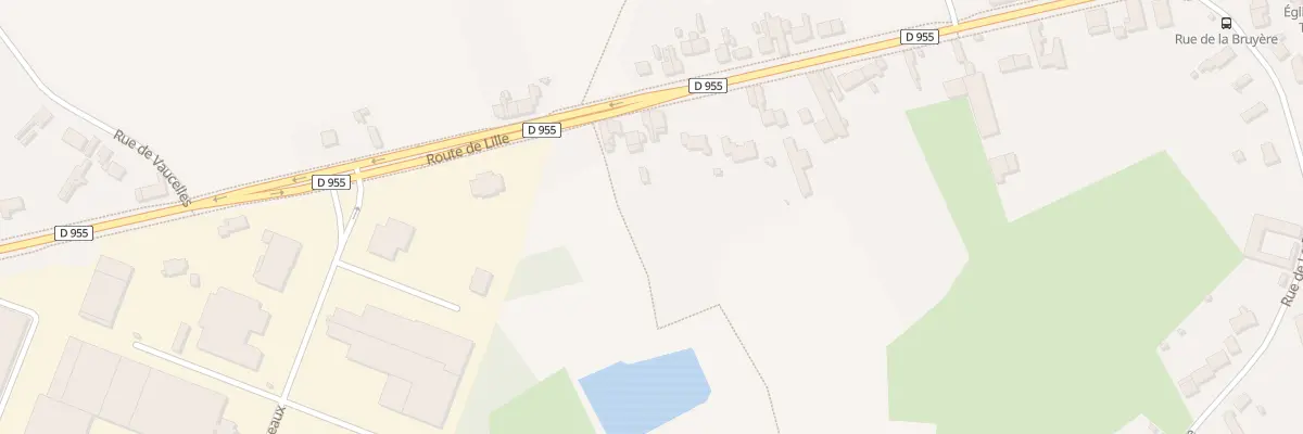 Plan du 695 Rte de Lille à Saint-Amand-les-Eaux