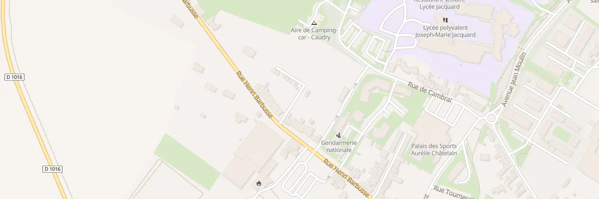 Plan du 264 Rue Henri Barbusse à Caudry