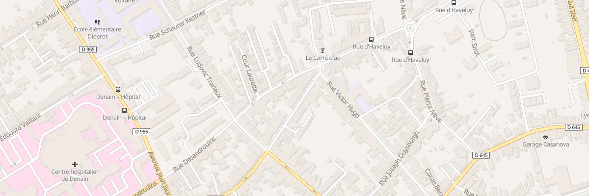 Plan du 113T Rue du Maréchal Leclerc à Denain