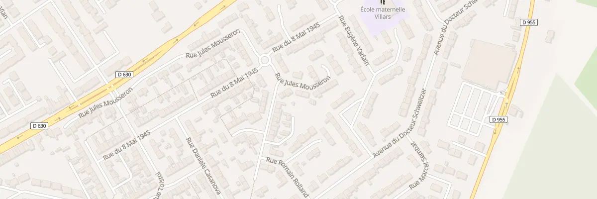 Plan du 67 Rue Jules Mousseron à Douchy-les-Mines