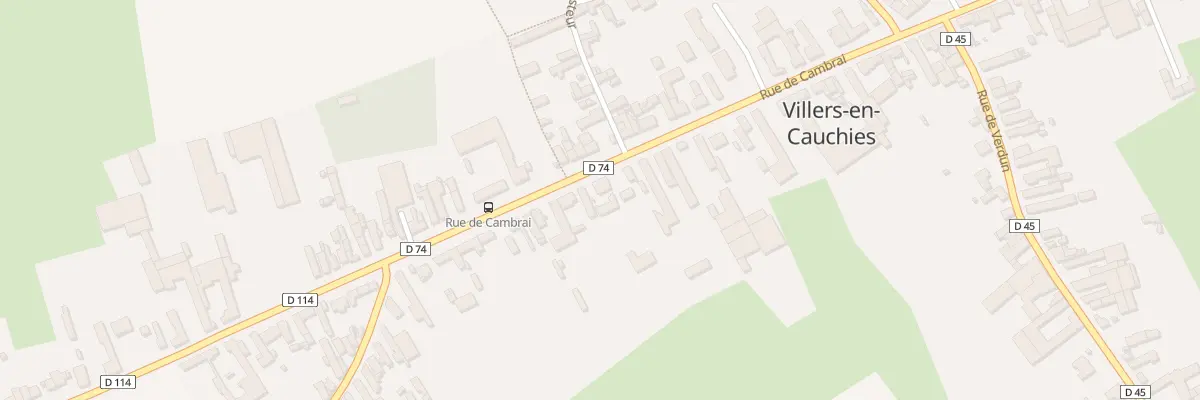 Plan du 31 Rue de Cambrai à Villers-en-Cauchies