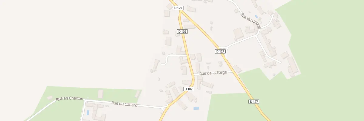 Plan du 84 Le Bourg à Corvol-d’Embernard