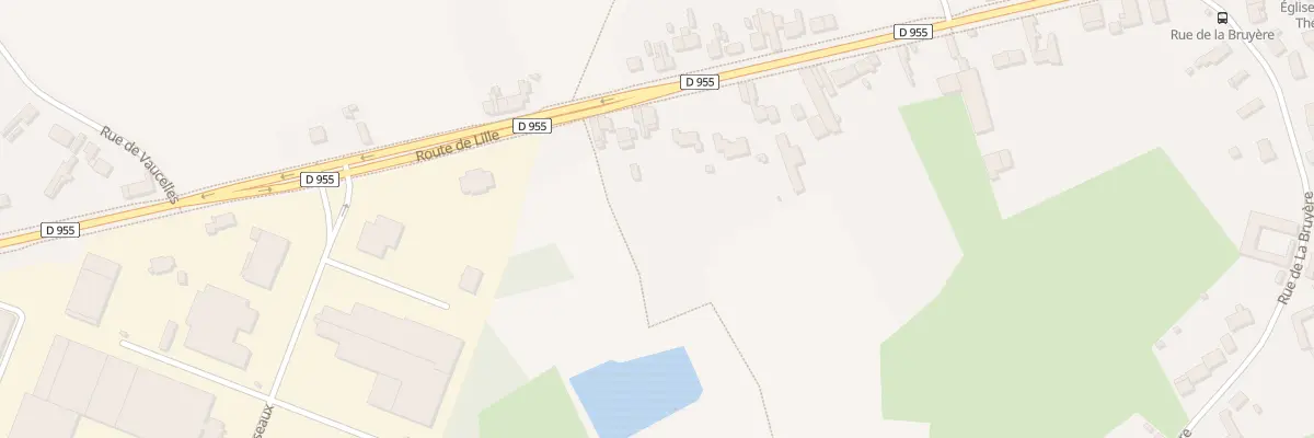 Plan du 681 Rte de Lille à Saint-Amand-les-Eaux