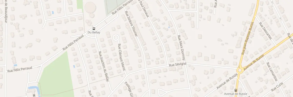 Plan du 27 Rue Isidore Thivrier à Bellerive-sur-Allier