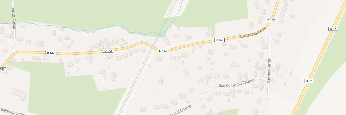 Plan du 49 Rue de Marcenat à Saint-Rémy-en-Rollat