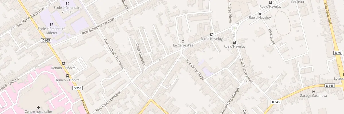 Plan du 710 Rue Désandrouins à Denain