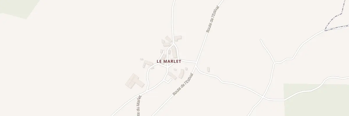 Plan du 4 Rte du Marlet à Saint-Alban-sur-Limagnole
