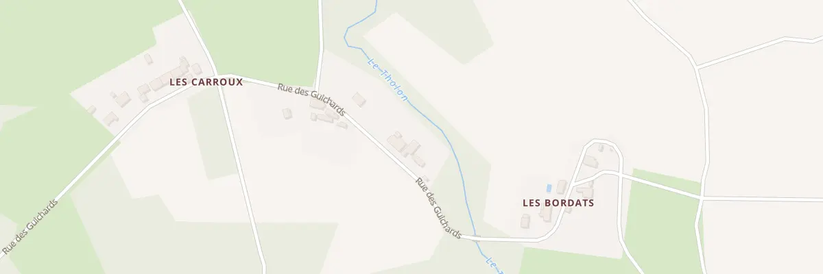 Plan du 380 Vignes des Roches à Pourrain