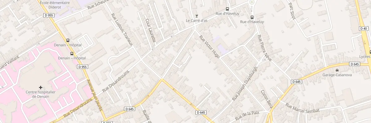 Plan du 72C Rue du Maréchal Leclerc à Denain