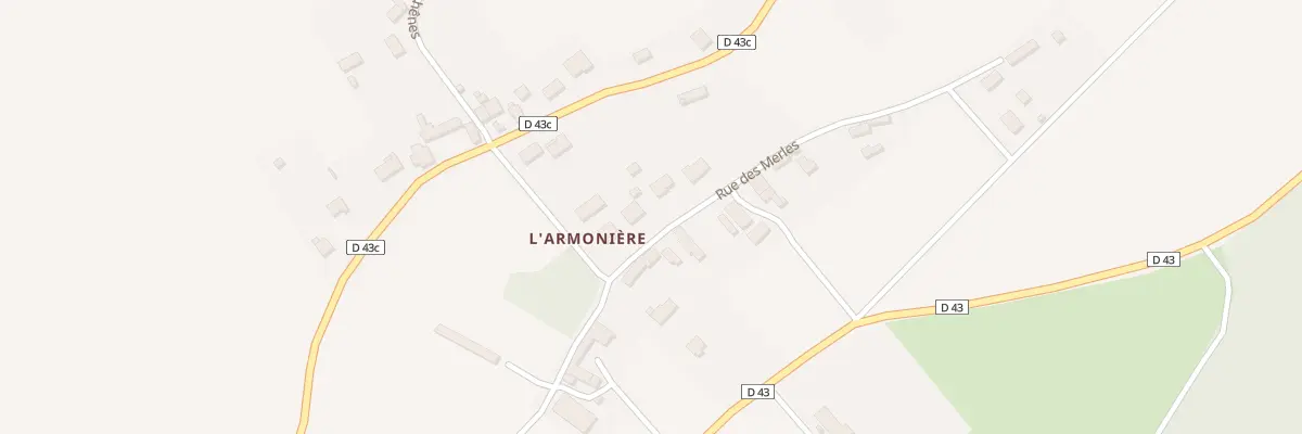 Plan du 5534 L’Armoniere à Luzillat