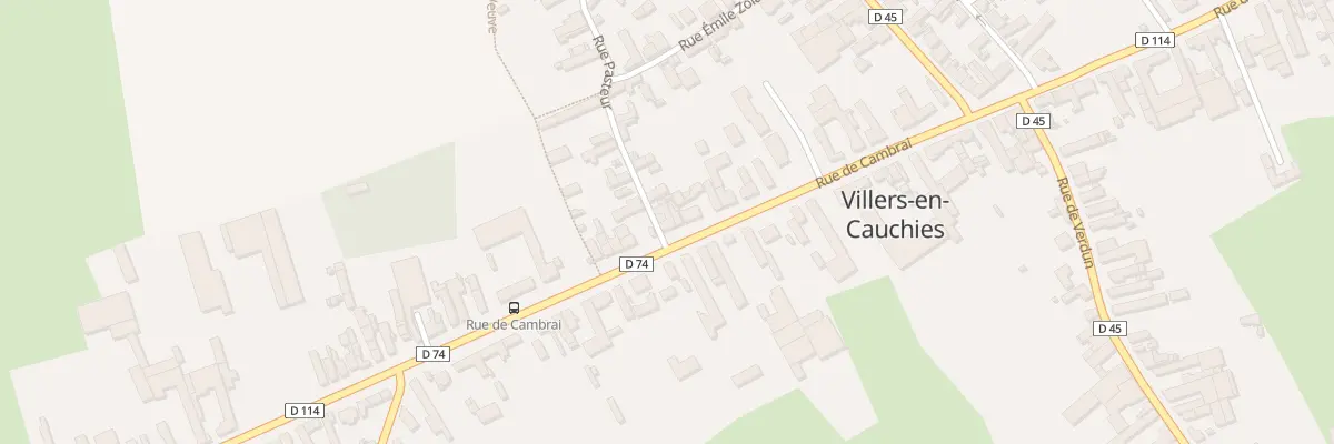 Plan du 30 Rue de Cambrai à Villers-en-Cauchies