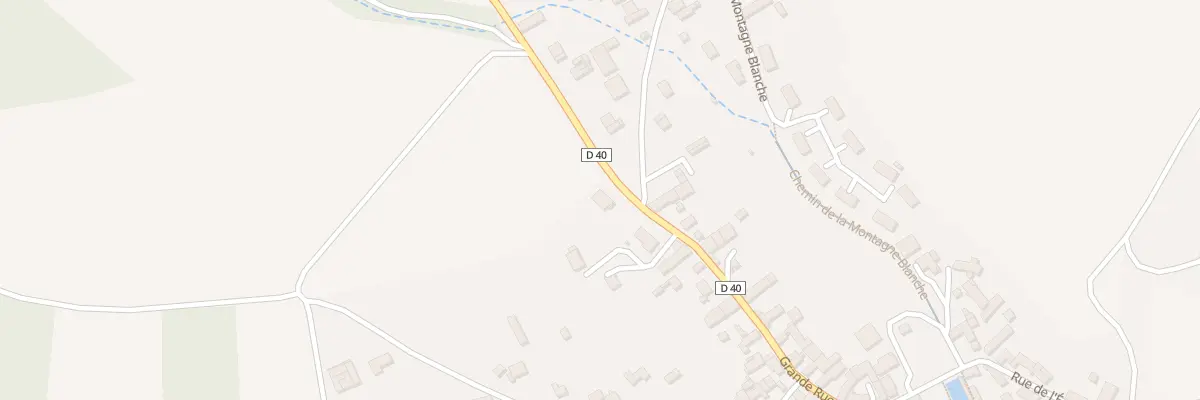 Plan du 45 Grande Rue à Villiers-Louis