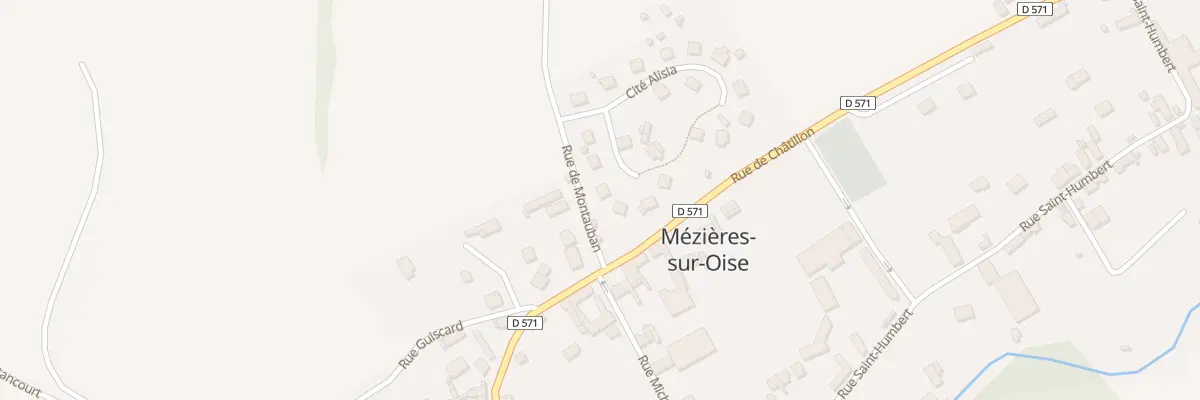 Plan du 18 Cite Alisia à Mézières-sur-Oise