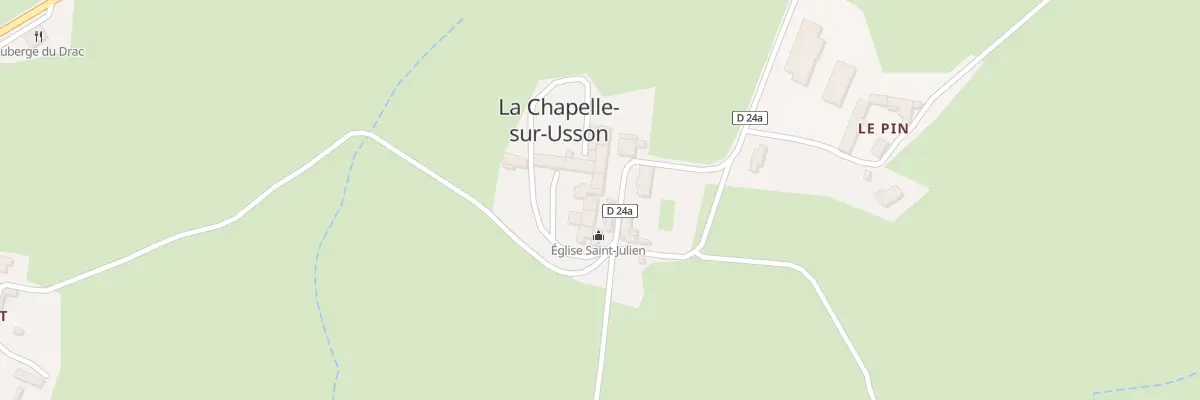 Plan du 5007 La Chapelle à La Chapelle-sur-Usson