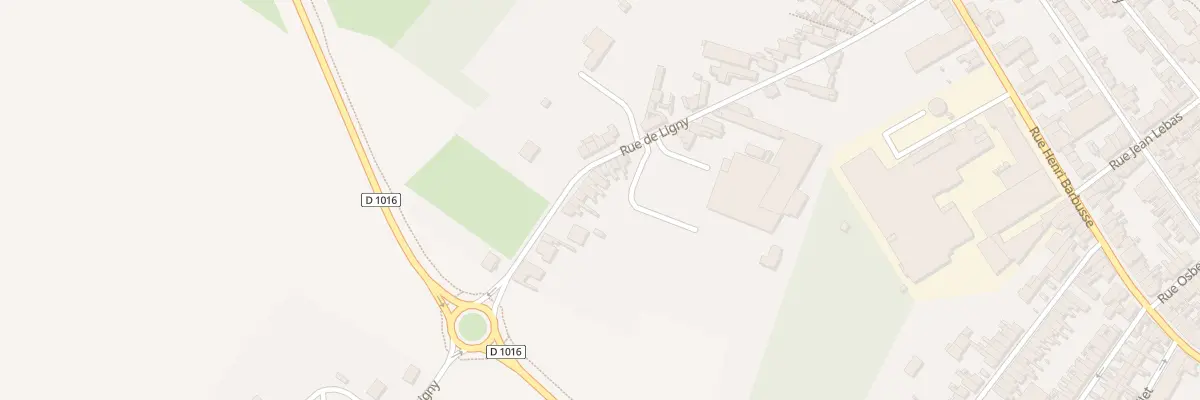 Plan du 55 Rue de Ligny à Caudry