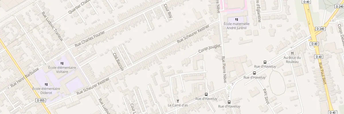 Plan du 58 Rue Scheurer Kestner à Denain
