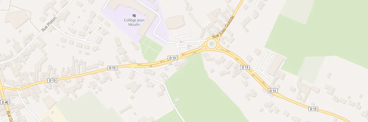 Plan du 56 Rue Henri Durre à Wallers