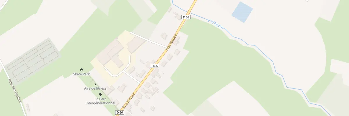 Plan du 449 Rue Neuve à Lecelles