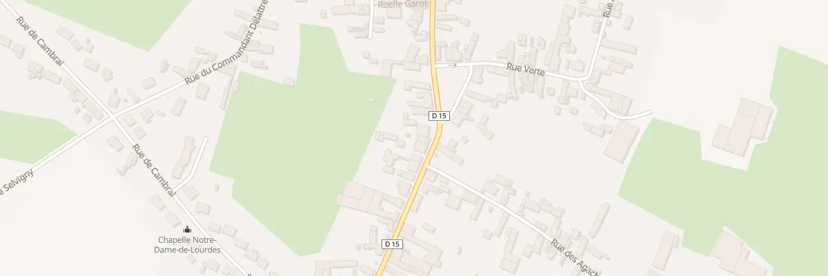Plan du 2 Rue du Général de Gaulle à Clary