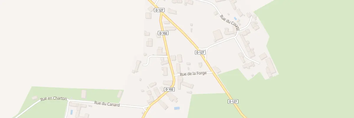 Plan du 38 Le Bourg à Corvol-d’Embernard