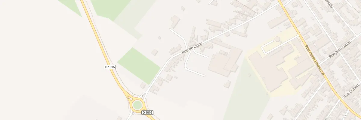 Plan du 45 Rue de Ligny à Caudry