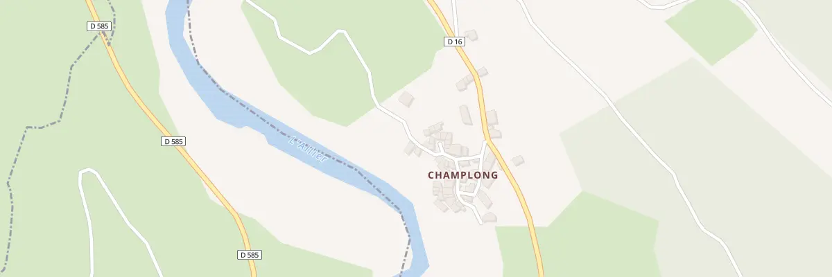 Plan du 5010 Champlong à Vieille-Brioude