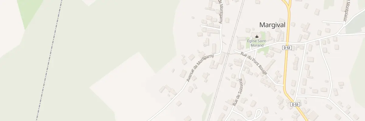 Plan du 19 Av de Montgarny à Margival