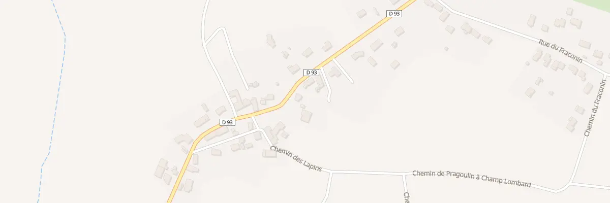 Plan du 20 Rte d’Allier à Saint-Sylvestre-Pragoulin