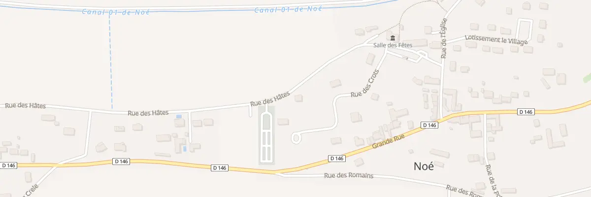 Plan du 30 Rue des Hâtes à Noé