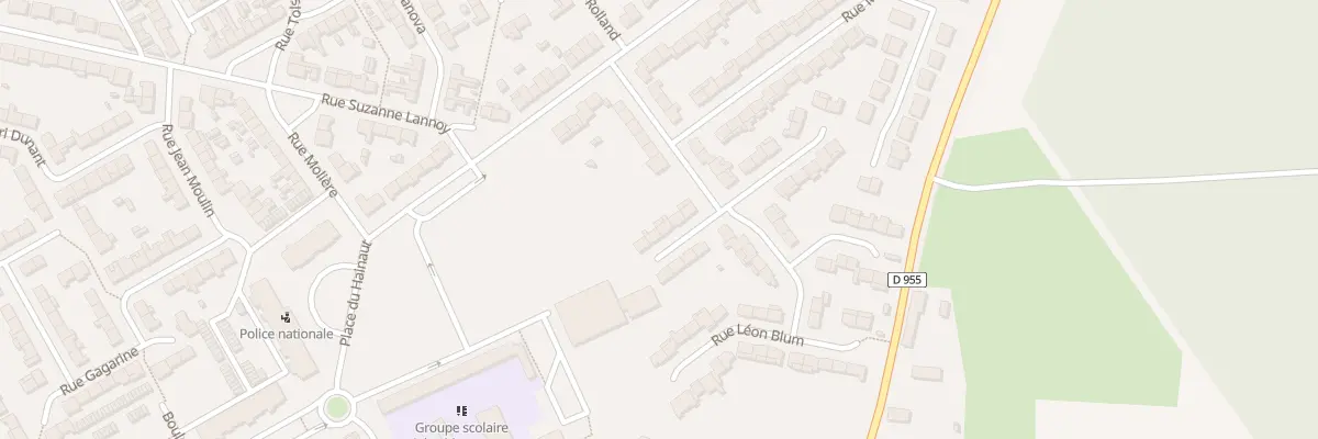 Plan du 15 Rue Léon Blum à Douchy-les-Mines
