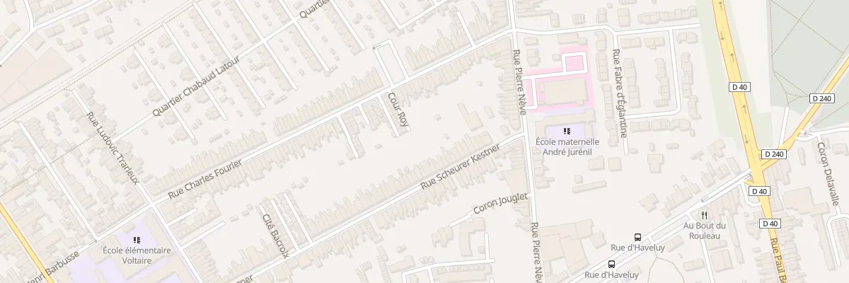 Plan du 89 Rue Scheurer Kestner à Denain