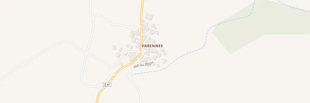 Plan du 5066 Varenne à Ferrussac